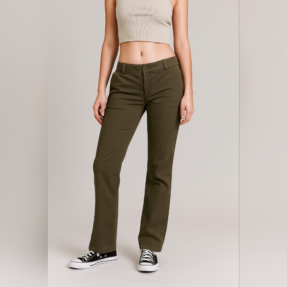 NWT Bitten by Sarah Jessica Parker Y2K Low Rise Slim Chino Pants Size 14